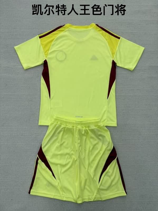 Celtic 25/26 Goalkeeper Yellow Soccer Jersey