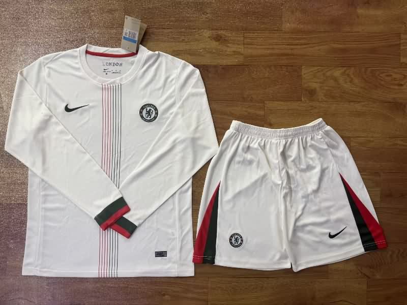 Chelsea 25/26 Away Long Sleeve Soccer Jersey