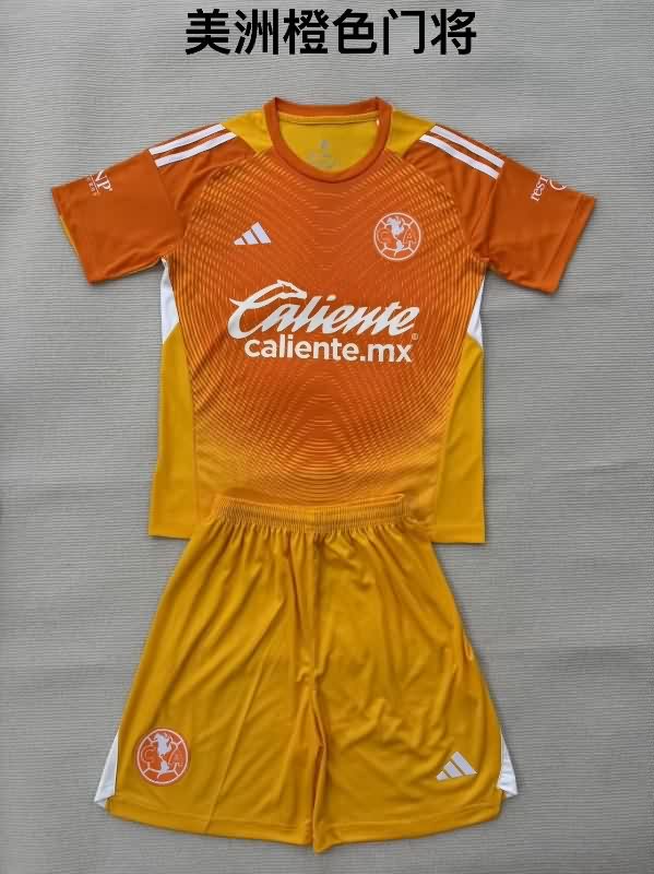 Club America 25/26 Goalkeeper Orange Soccer Jersey Club America 25/26 Goalkeeper Orange Soccer Jersey