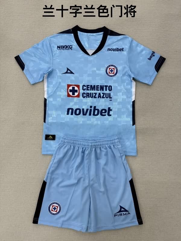 Cruz Azul 25/26 Goalkeeper Blue Soccer Jersey Cruz Azul 25/26 Goalkeeper Blue Soccer Jersey