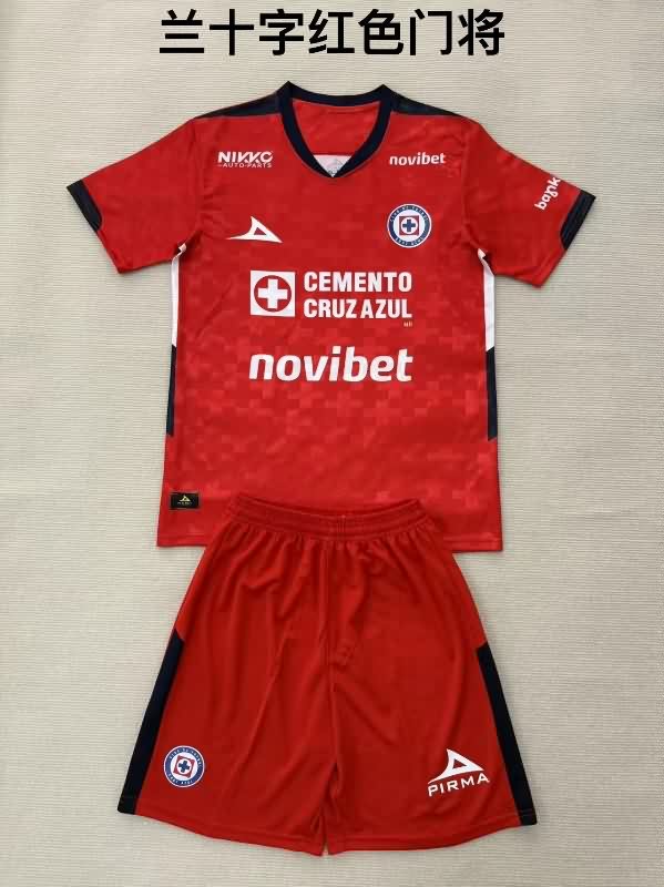 Cruz Azul 25/26 Goalkeeper Red Soccer Jersey Cruz Azul 25/26 Goalkeeper Red Soccer Jersey