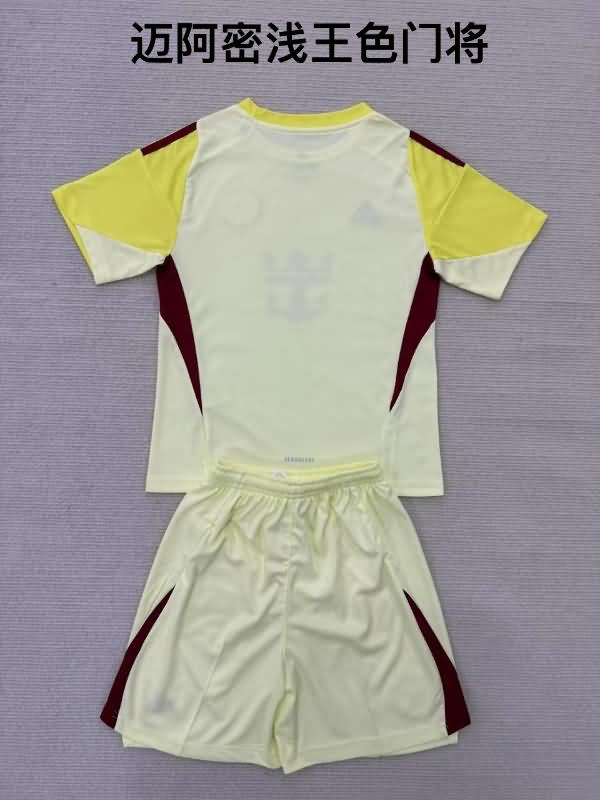 Inter Miami 2025 Goalkeeper Yellow Soccer Jersey