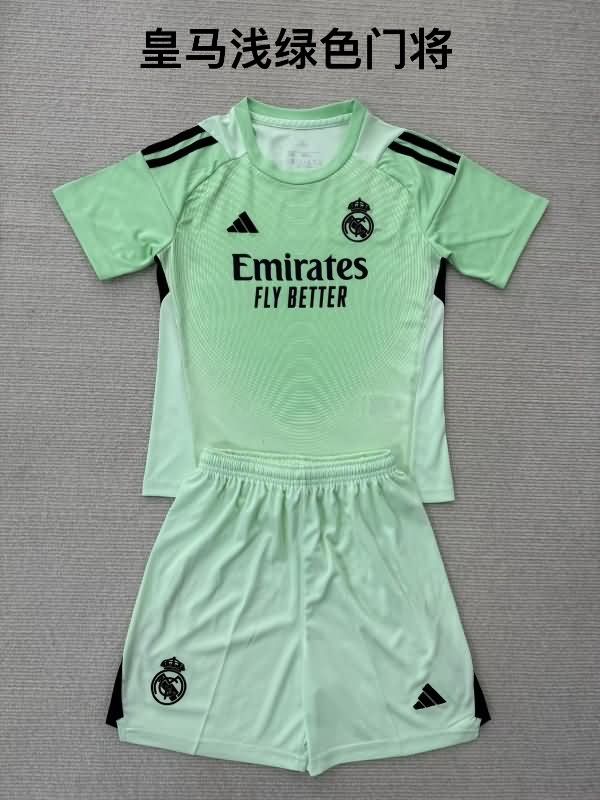 Real Madrid 25/26 Goalkeeper Green Soccer Jersey