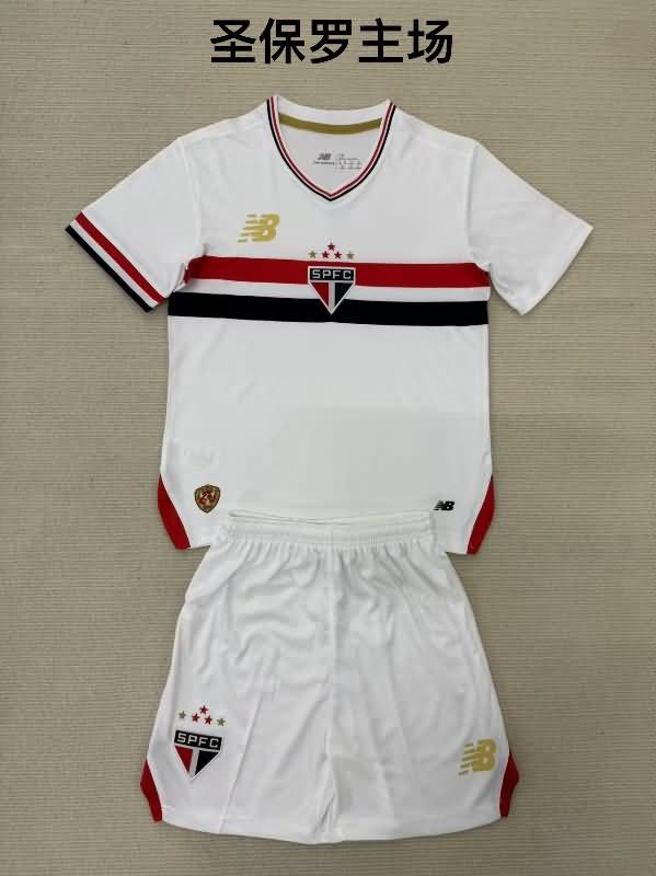 Sao Paulo 2025 Home Soccer Jersey