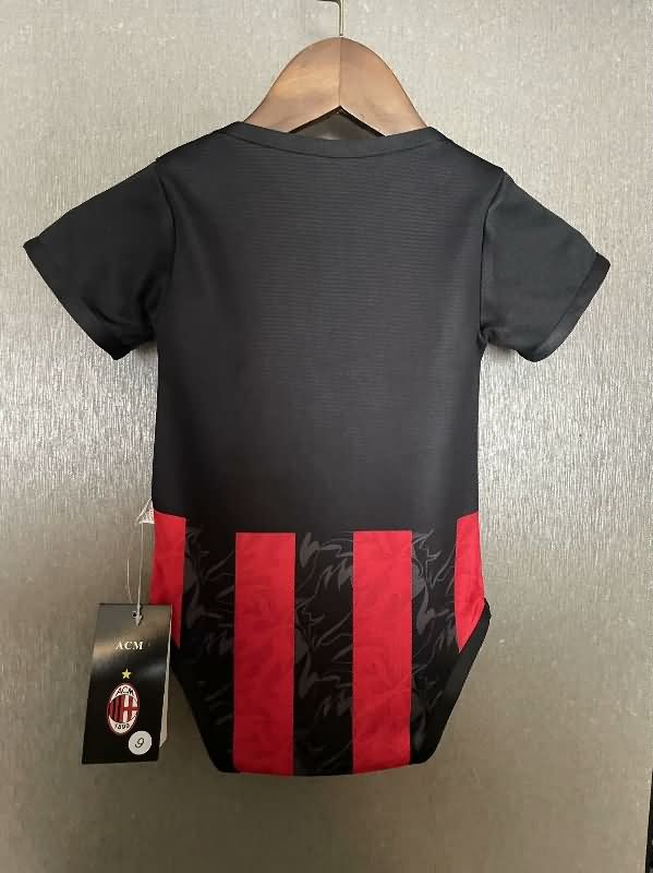 AAA(Thailand) AC Milan 25/26 Home Baby Soccer Jerseys