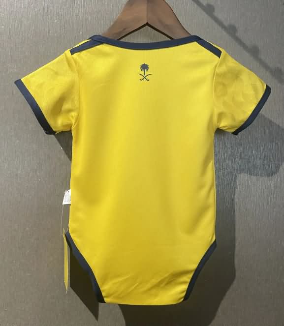 AAA(Thailand) Al Nassr FC 25/26 Home Baby Soccer Jerseys
