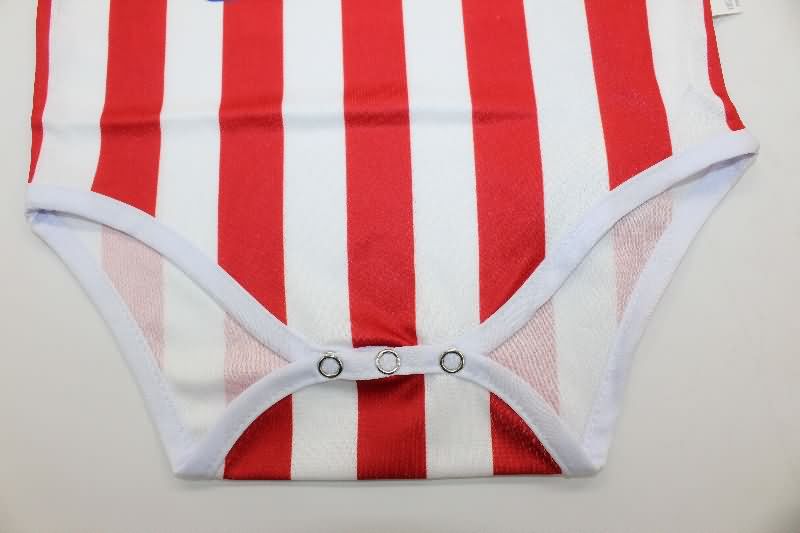 AAA(Thailand) Atletico Madrid 25/26 Home Baby Soccer Jerseys