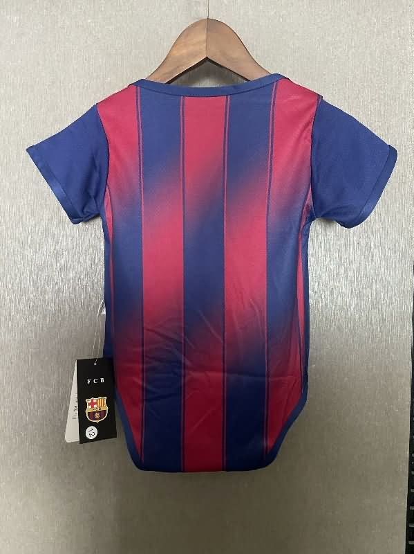 AAA(Thailand) Barcelona 25/26 Home Baby Soccer Jerseys