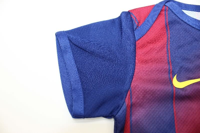 AAA(Thailand) Barcelona 25/26 Home Baby Soccer Jerseys