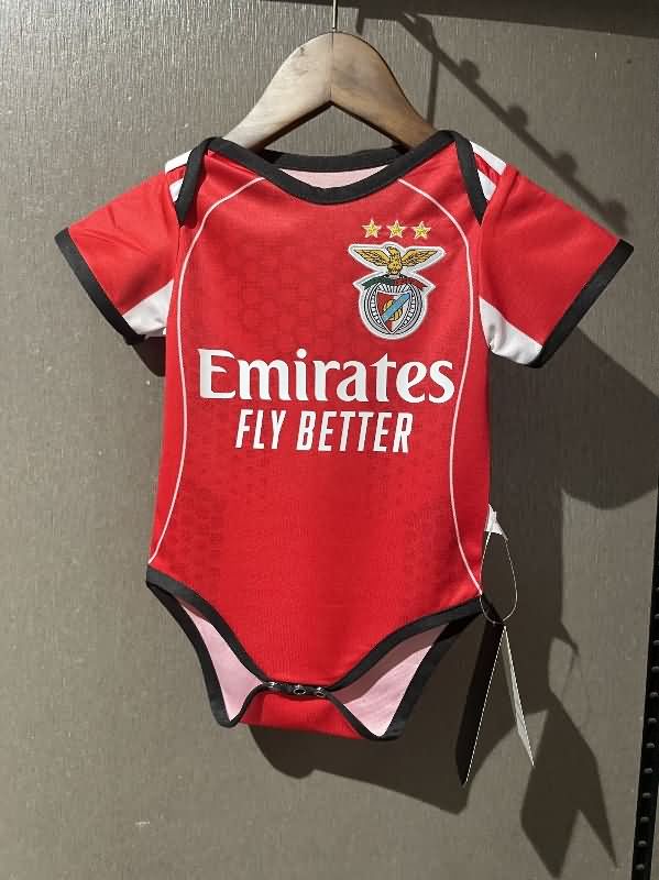 AAA(Thailand) Benfica 25/26 Home Baby Soccer Jerseys