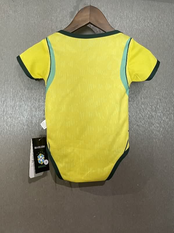 AAA(Thailand) Brazil 2026 Home Baby Soccer Jerseys