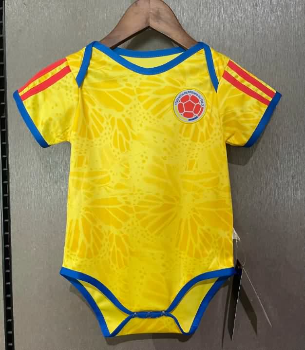 AAA(Thailand) Colombia 2026 World Cup Home Baby Soccer Jerseys