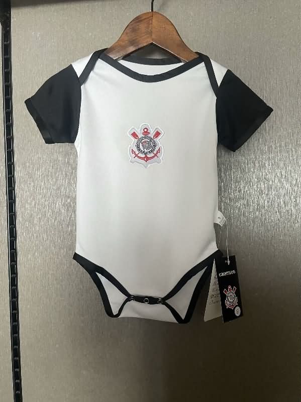 AAA(Thailand) Corinthians 25/26 Home Baby Soccer Jerseys
