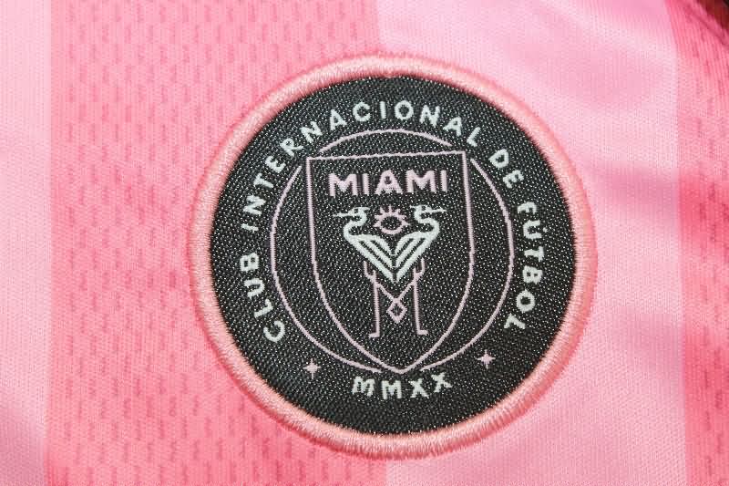 AAA(Thailand) Inter Miami 2025 Home Baby Soccer Jerseys