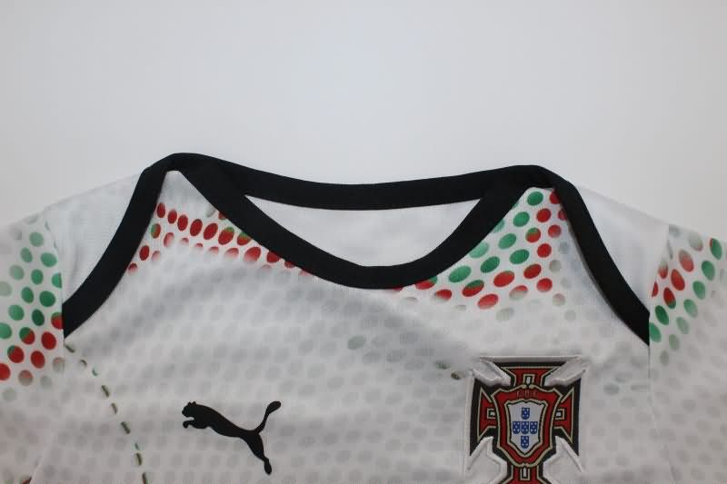 AAA(Thailand) Portugal 2025 Away Baby Soccer Jerseys