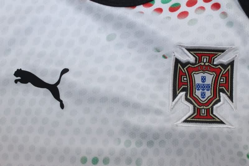 AAA(Thailand) Portugal 2025 Away Baby Soccer Jerseys