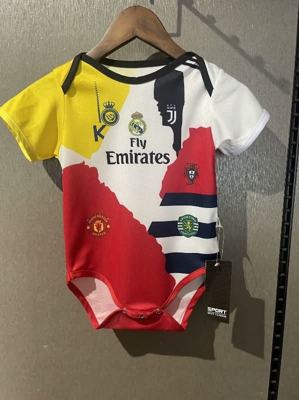 AAA(Thailand) Portugal 2025 RONALDO Special Baby Soccer Jerseys
