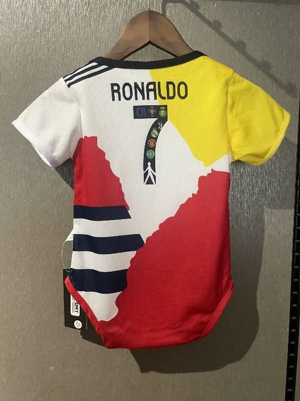 AAA(Thailand) Portugal 2025 RONALDO Special Baby Soccer Jerseys