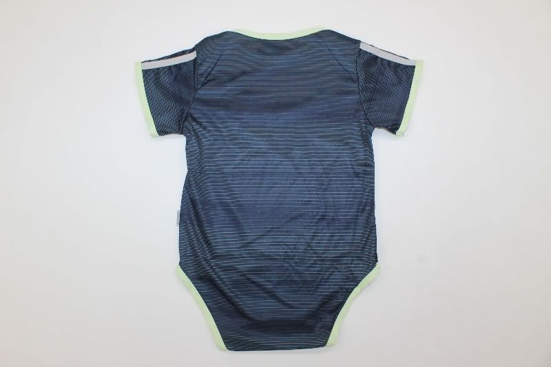 AAA(Thailand) Real Madrid 25/26 Dark Blue Baby Soccer Jerseys