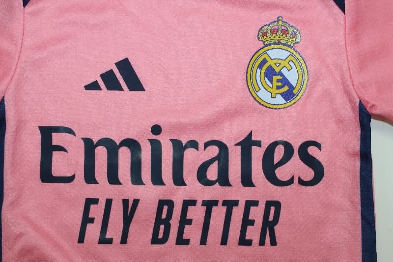 AAA(Thailand) Real Madrid 25/26 Pink Baby Soccer Jerseys