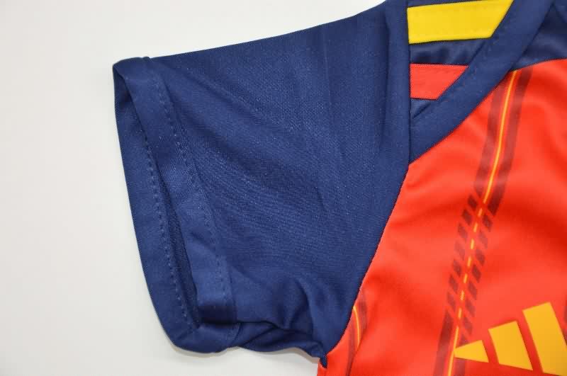 AAA(Thailand) Spain 2026 World Cup Home Baby Soccer Jerseys