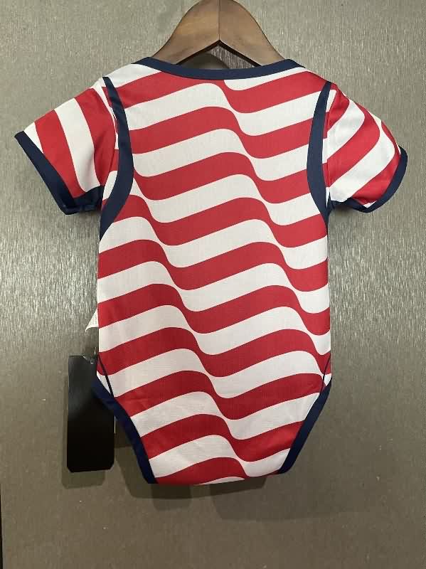 AAA(Thailand) USA 2026 Home Baby Soccer Jerseys