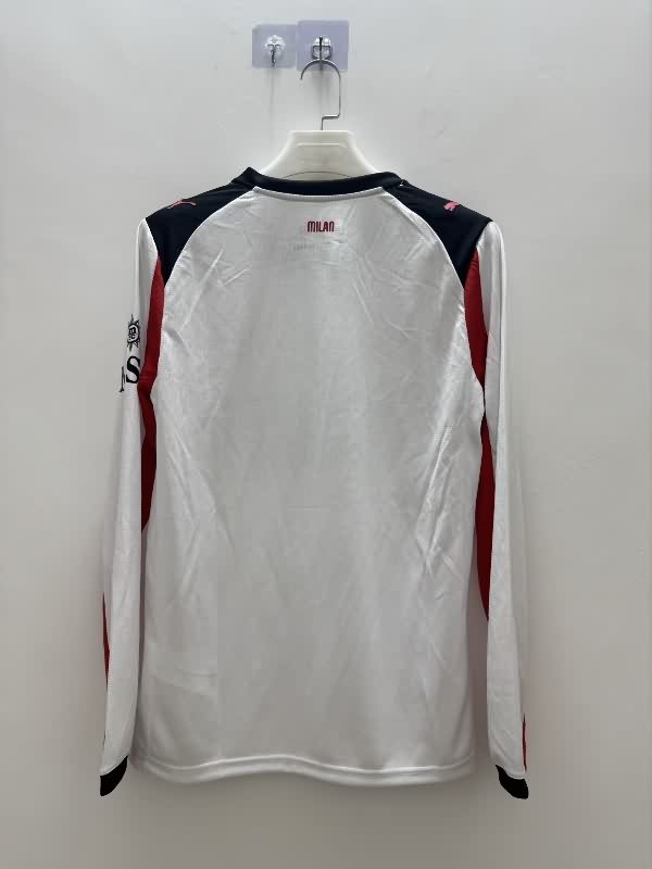 AAA(Thailand) AC Milan 25/26 Away Long Sleeve Soccer Jersey