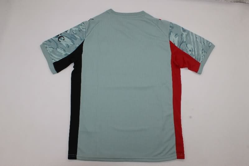 AAA(Thailand) AC Milan 25/26 Goalkeeper Grey Soccer Jersey