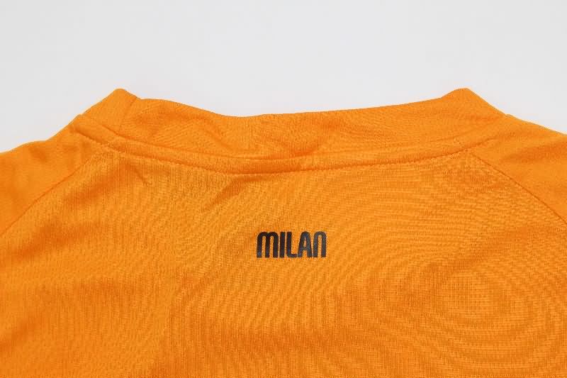 AAA(Thailand) AC Milan 25/26 Goalkeeper Orange Soccer Jersey