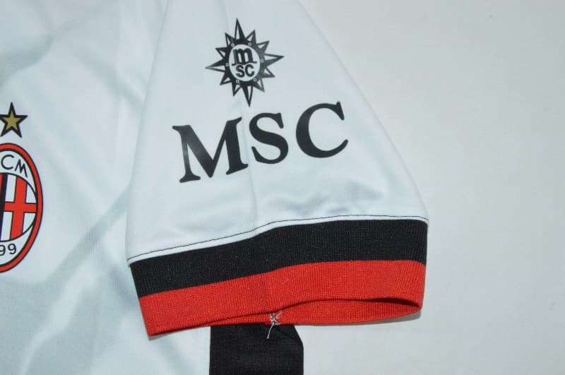 AAA(Thailand) AC Milan 25/26 Goalkeeper White Soccer Jersey
