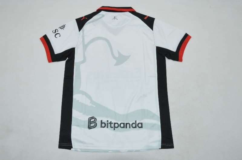 AAA(Thailand) AC Milan 25/26 Goalkeeper White Soccer Jersey
