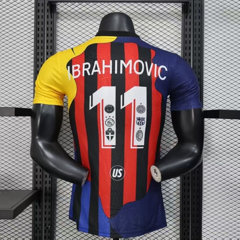 AAA(Thailand) AC Milan 25/26 Special IBRAHIMOVIC Soccer Jersey (Player)