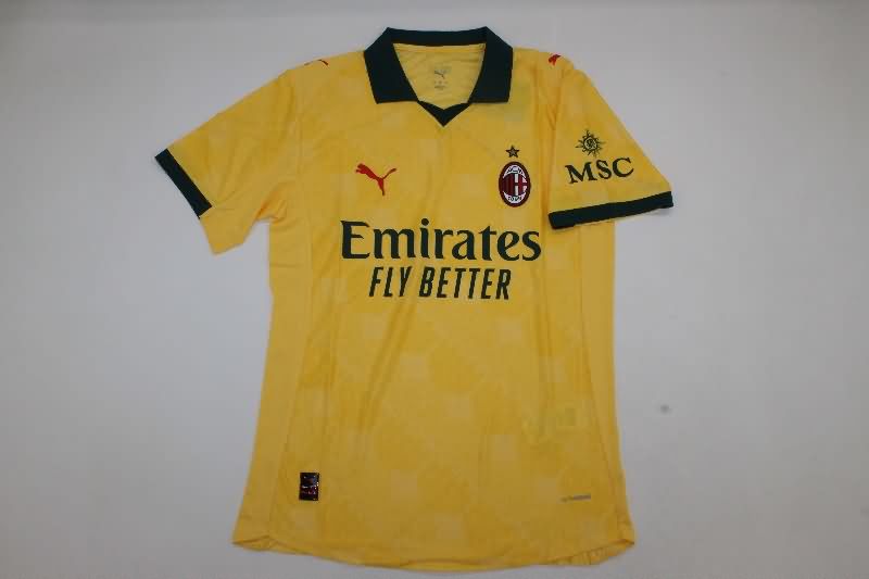 AAA(Thailand) AC Milan 25/26 Third Soccer Jersey (Player)