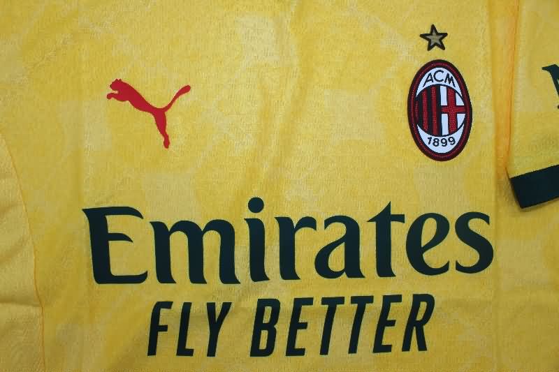AAA(Thailand) AC Milan 25/26 Third Soccer Jersey (Player)