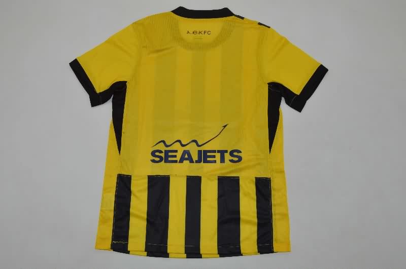 AAA(Thailand) AEK Athens 25/26 Home Soccer Jersey