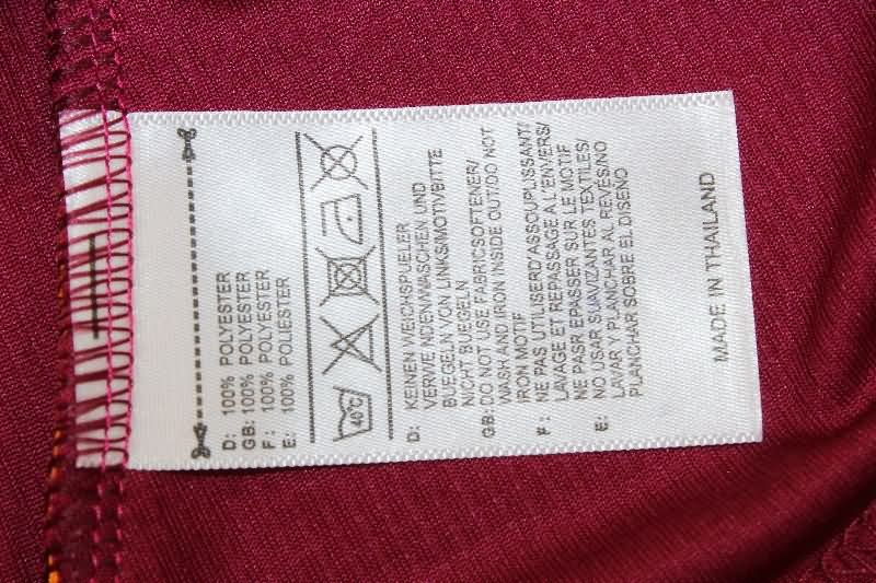AAA(Thailand) AS Roma 25/26 Home Soccer Jersey