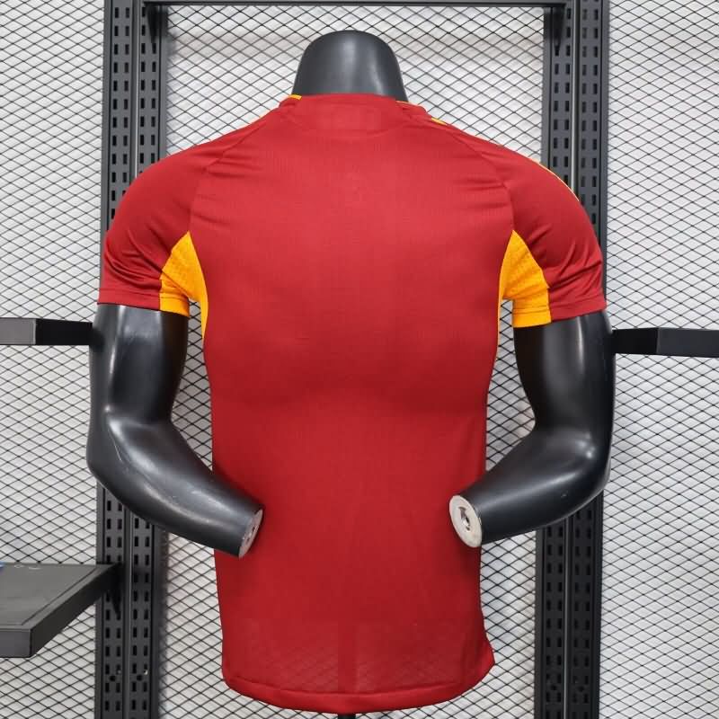 AAA(Thailand) AS Roma 25/26 Home Soccer Jersey (Player)