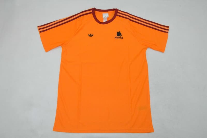 AAA(Thailand) AS Roma 25/26 Orange Soccer Jersey
