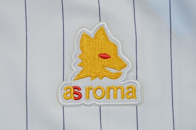 AAA(Thailand) AS Roma 25/26 White Soccer Jersey 02