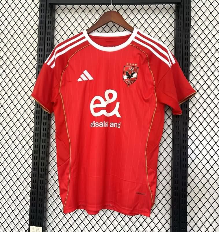 AAA(Thailand) Al Ahly 25/26 Home Soccer Jersey