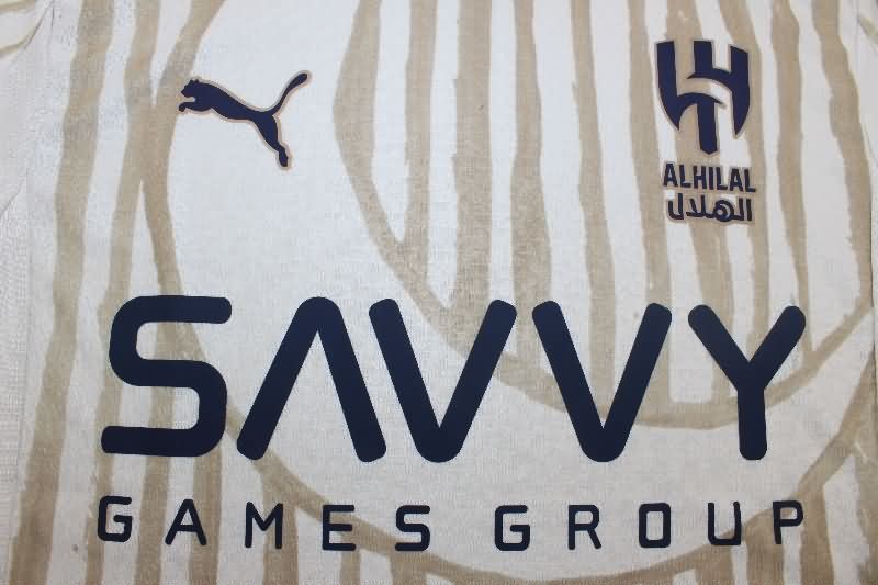 AAA(Thailand) Al Hilal 25/26 Away Soccer Jersey (Player)