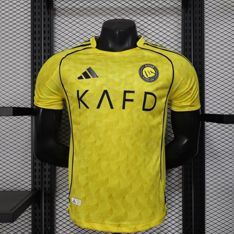 AAA(Thailand) Al Nassr FC 25/26 Home Soccer Jersey (Player)
