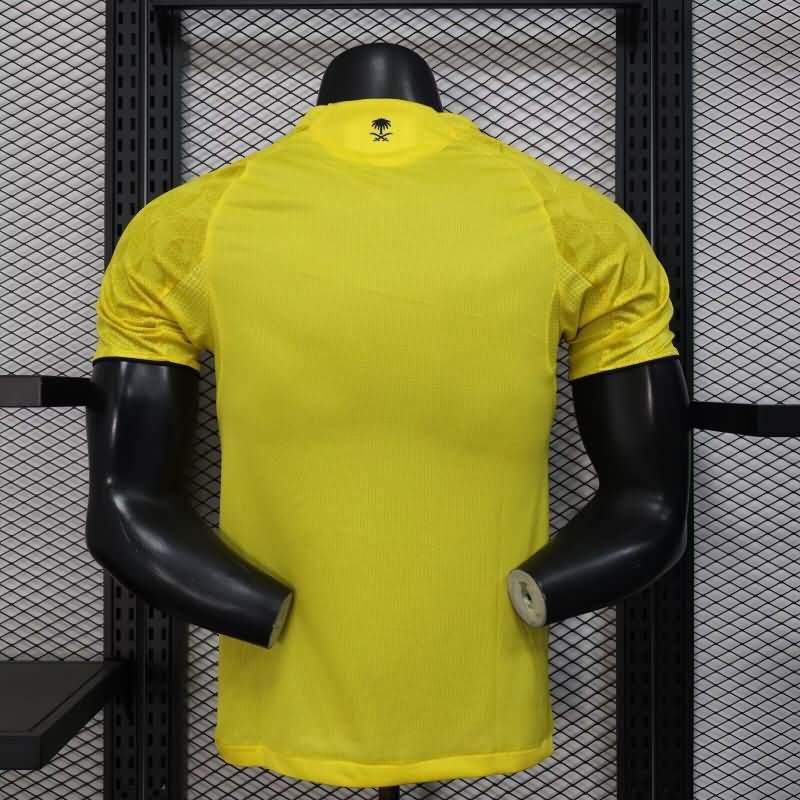 AAA(Thailand) Al Nassr FC 25/26 Home Soccer Jersey (Player)