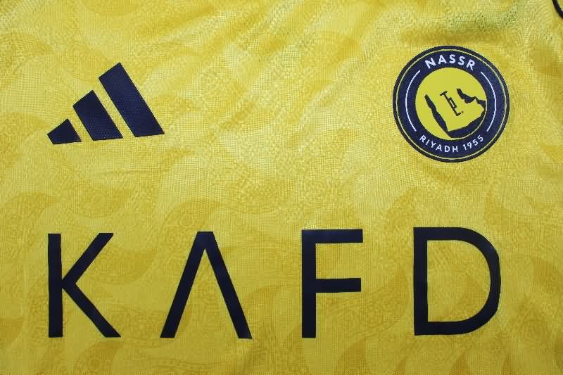 AAA(Thailand) Al Nassr FC 25/26 Home Soccer Jersey (Player)