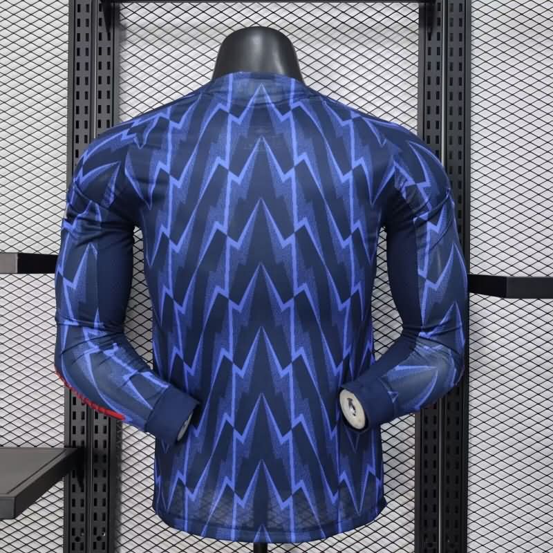 AAA(Thailand) Arsenal 25/26 Away Long Sleeve Soccer Jersey