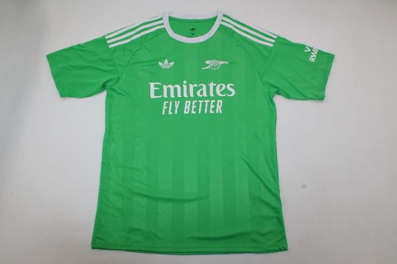 AAA(Thailand) Arsenal 25/26 Goalkeeper Green Soccer Jersey