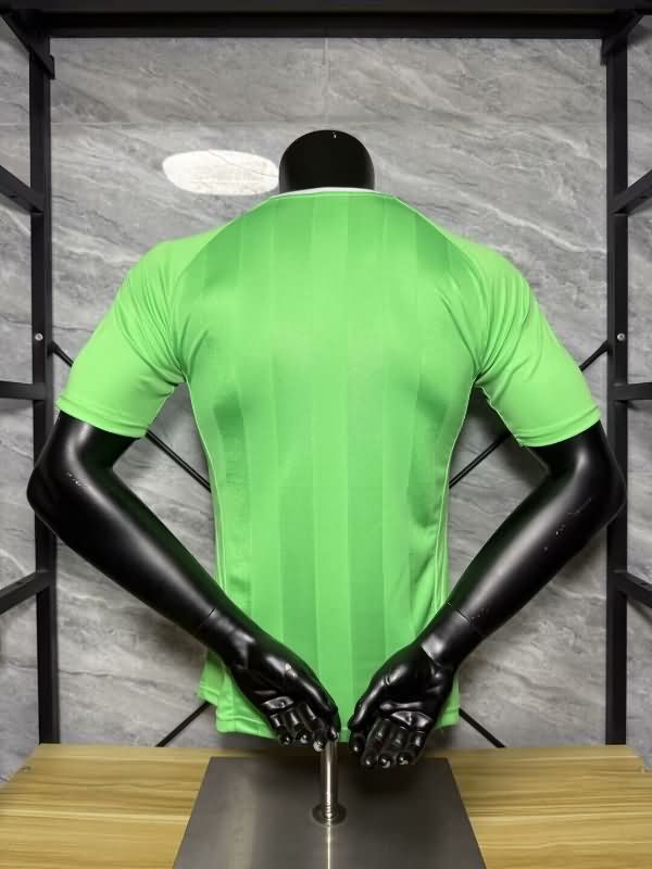 AAA(Thailand) Arsenal 25/26 Goalkeeper Green Soccer Jersey(Player)