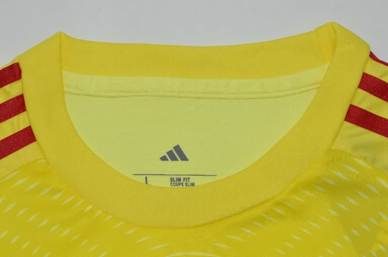 AAA(Thailand) Arsenal 25/26 Goalkeeper Yellow Soccer Jersey