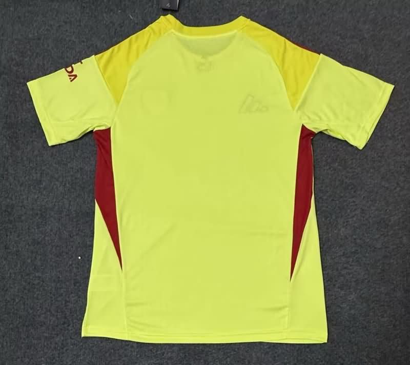 AAA(Thailand) Arsenal 25/26 Goalkeeper Yellow Soccer Jersey Leaked