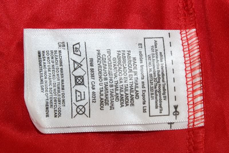 AAA(Thailand) Arsenal 25/26 Home Long Sleeve Soccer Jersey